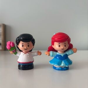 Little People- Prince Eric and Ariel Talkers